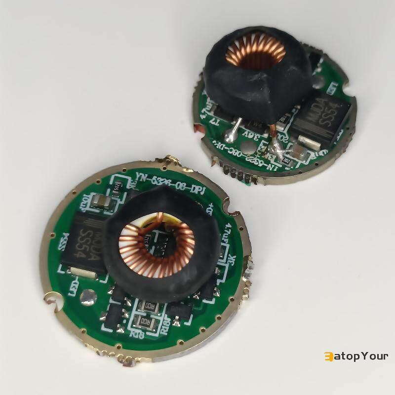 EatopYour] แผงวงจร 6 ~ 12V Power Drive Board สําหรับ 6V XHP50 XHP70 โคมไฟลูกปัด LED Retrofit DIY ไฟฉ
