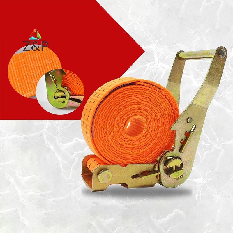 [Z&Pt] Tru Straps Cargo Strap High Strength Ratchet Tie Down Hold Cargo Strap [NEw]