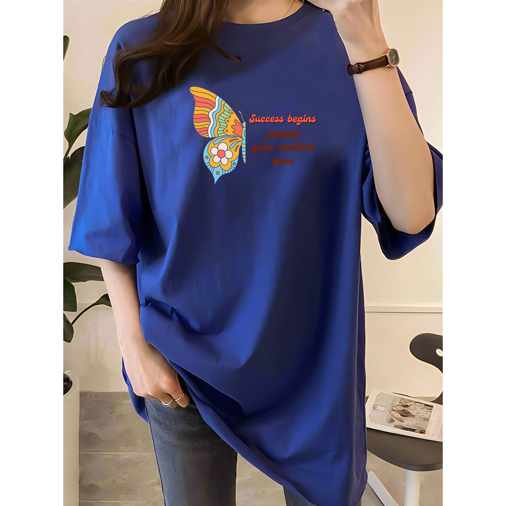 เสื้อ Croptop ยืด สำหรับผู้หญิง ไซส์ 1XL-5XL