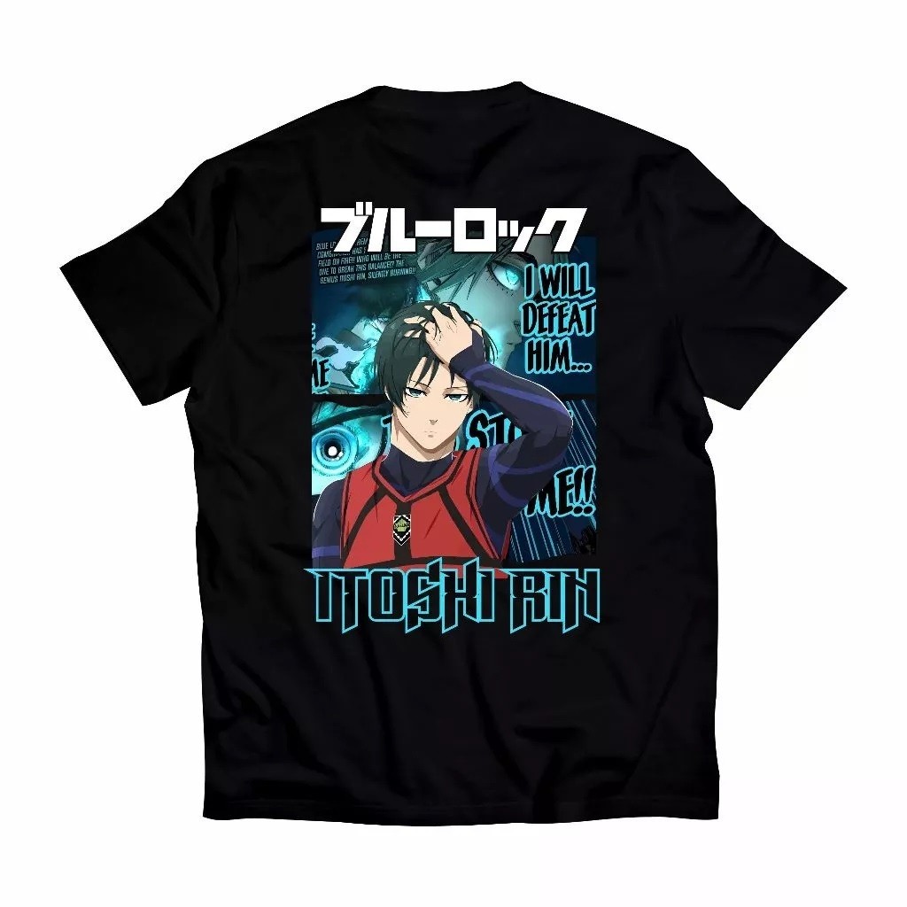 เสื้ออนิเมะ Itoshi Rin v2 Blue Lock