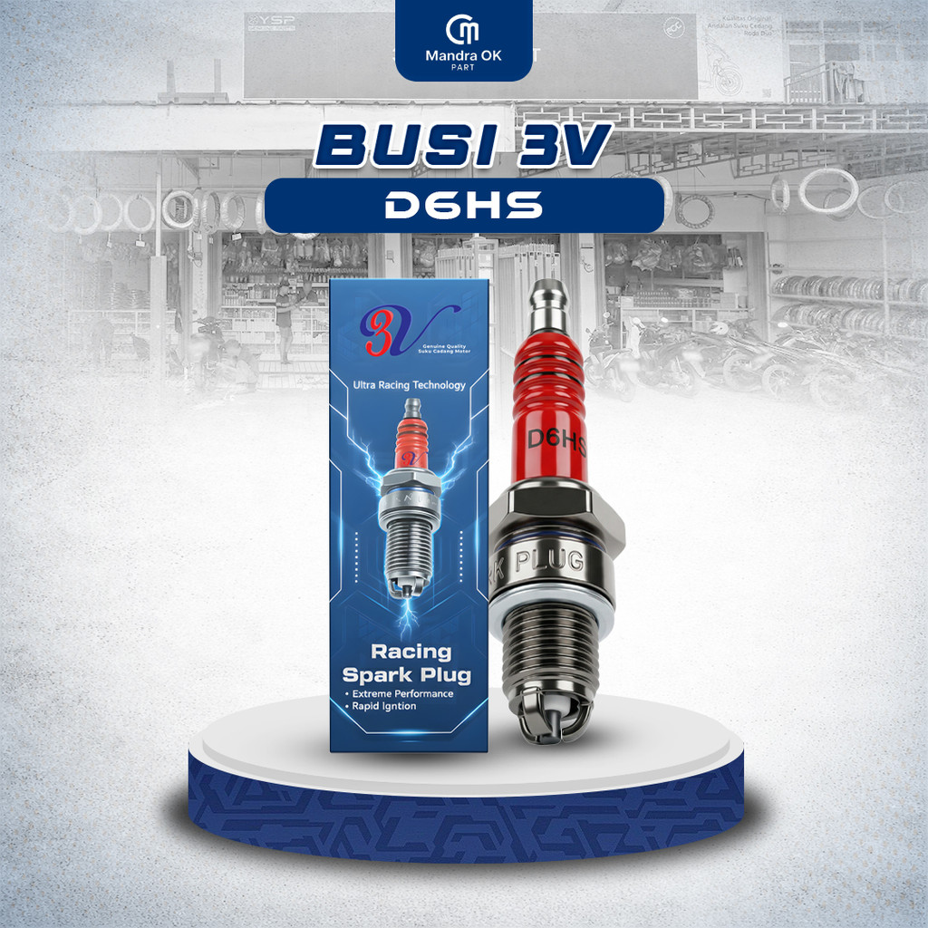 3V RACING D6HS SPARK PLUG