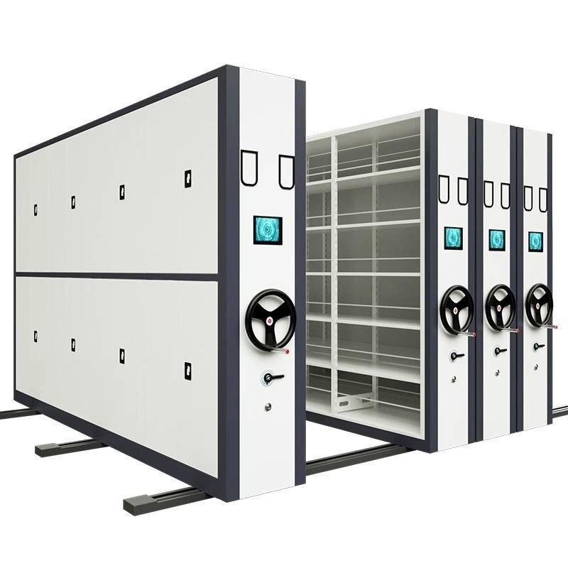Smart Rack File Room Cabined Mobile File File Data Dense Rack Dense Cabinet Voucher Dise Electric CX