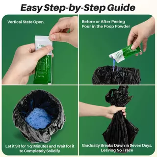 Poo Gelผงเจลดูดซับ10g โพลิเมอร์อุ้มน้ำสูง(SAP) เม็ดเจลอเนกประสงค์ ช่วยซับน้ำดับกลิ่นห้องน้ำพกพา