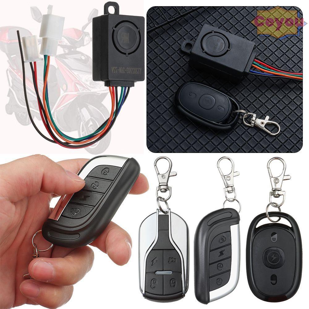 COYOU E-Bike Alarm System 36-72V Refitting Parts Anti-Theft Motorcycle Scooter