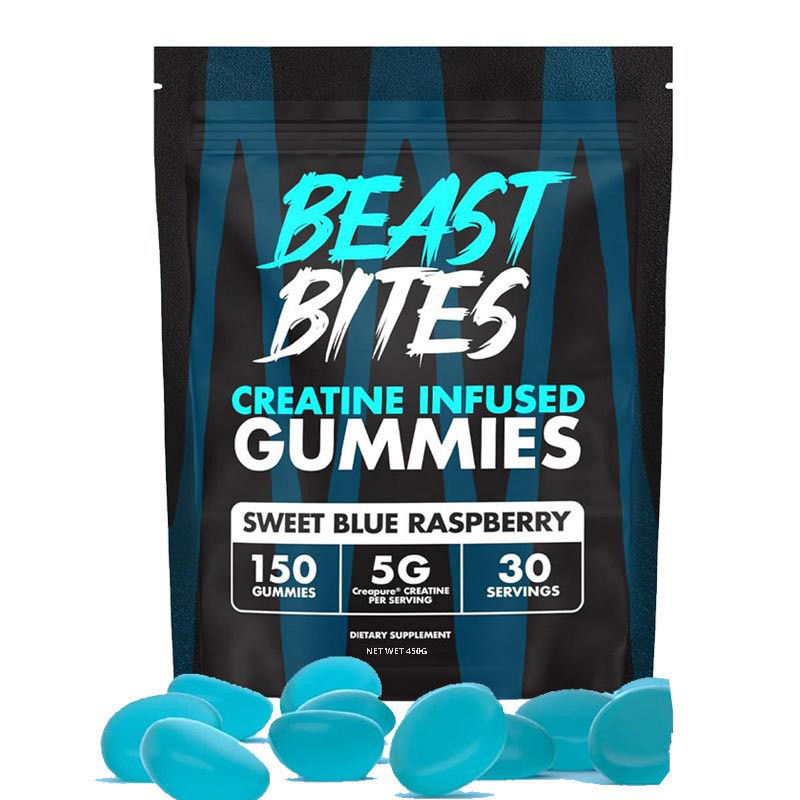 คลังสินค้าพร้อม จัดส่งรวดเร็ว พร้อมส่ง Creatine Gummy 150 แคปซูล TK Functional Gummy Muscle Enhancem