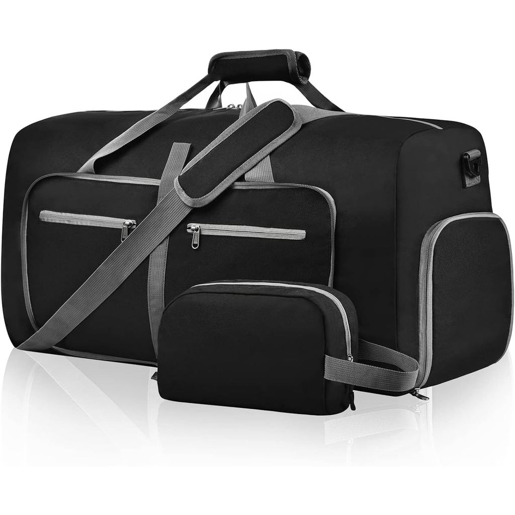 Felipe Varela Duffle กระเป๋ารองเท้าและสายรัดปรับได้,พับกระเป๋าเดินทาง Duffel กระเป๋าสําหรับผู้ชายผู้