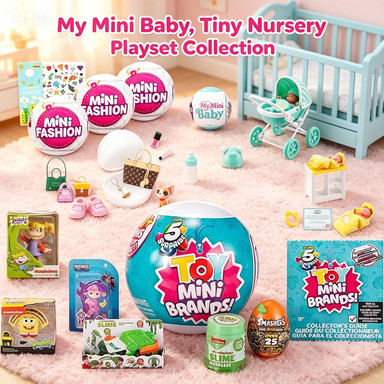 Zuru Mini Brands toy 5 Surprise Mystery Capsule Miniature Brands ของเล่นสะสม Surprise Egg