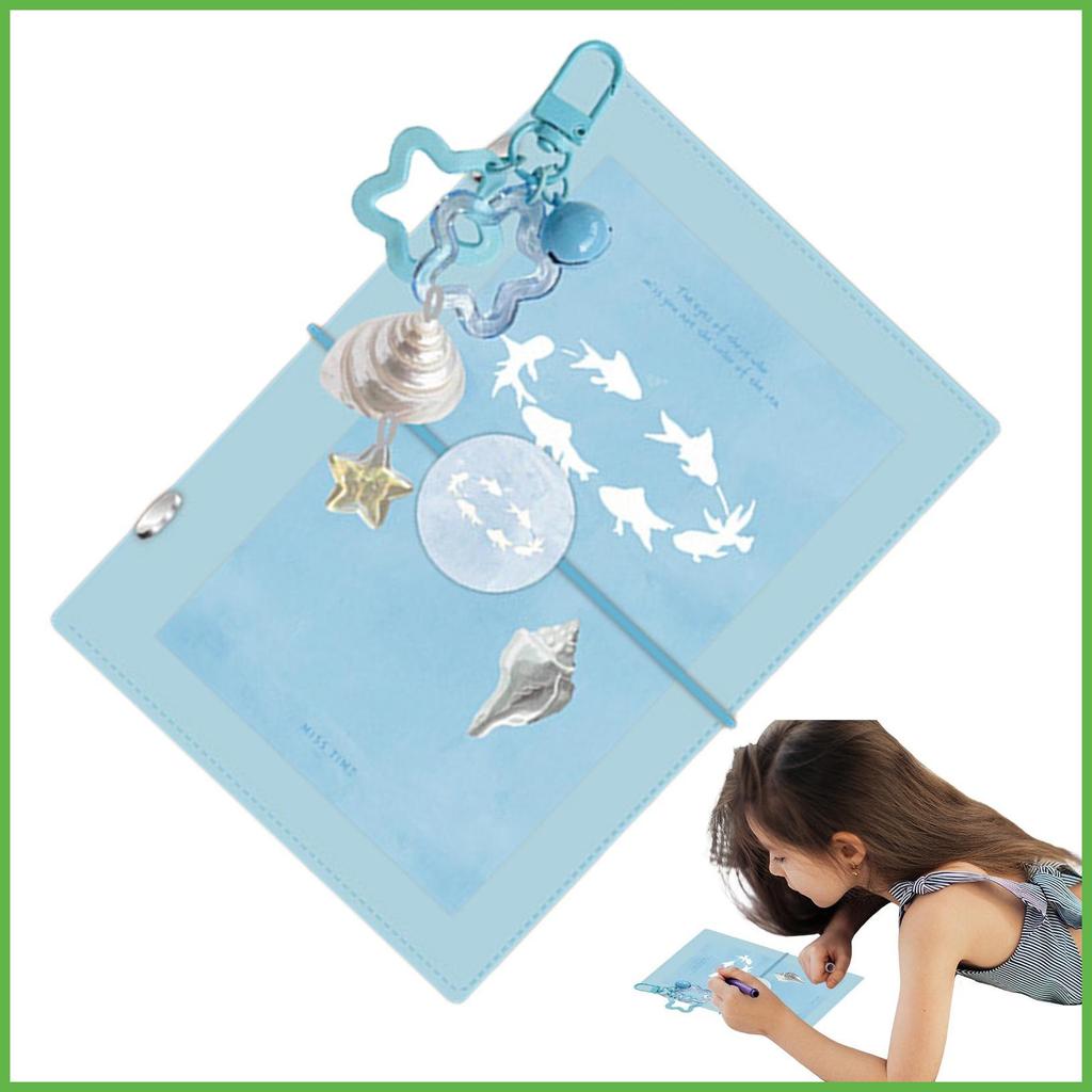 M5 Binder หลวม-Leaf รีฟิลแบบพกพาน่ารัก 5 แหวน M5 Binder เกลียวโน้ตบุ๊คสําหรับ Home Travel Office ทุก