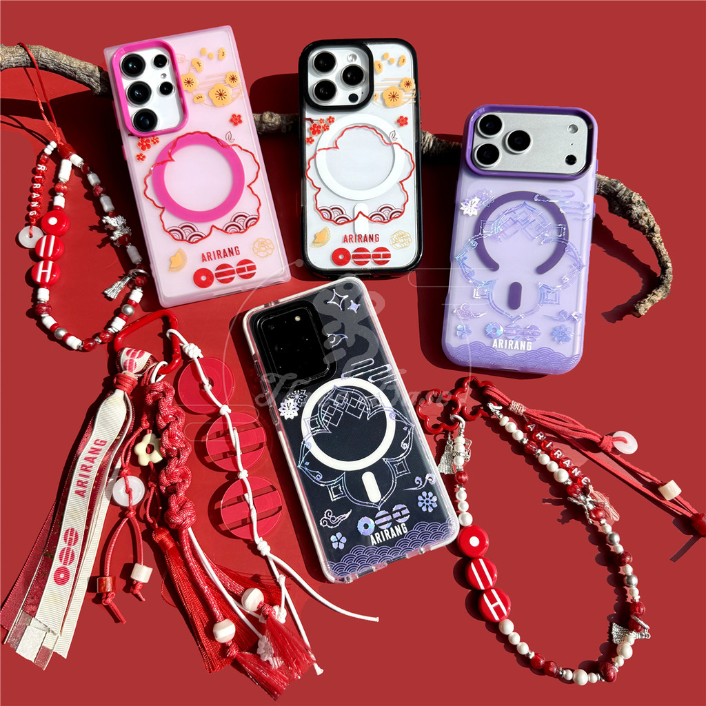 ฝาครอบแม่เหล็ก Candy ปลอก ARIRANG Wireless Charger สําหรับ Samsung S26 ULTRA S24 + S25 S23 FE S24 FE A56 A55 A36 A35 A26 A25 A17 A16 A07 A06 A15