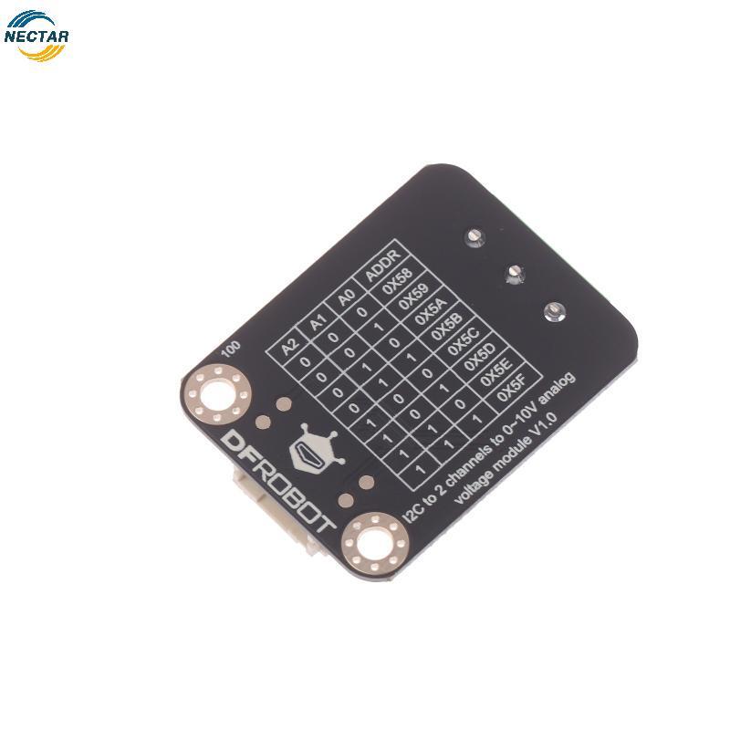 TAR I2C เชื่อมต่อ 2 ช่อง 0 10V โมดูลแรงดันไฟฟ้าสําหรับหุ่นยนต์แขน Servo ควบคุมและแอพพลิเคชั่นอุตสาหก