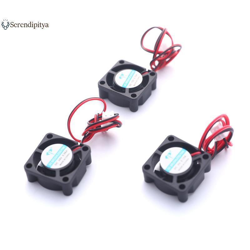 SEE 12V 25mm Mini Cooling Fan 2510 25x25x10mm 2-pin DC Small Micro Cooler 2-Pa TH