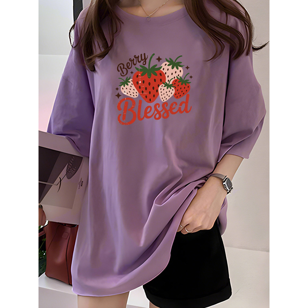 2G9820 T เสื้อผู้หญิงเสื้อผ้า TShirt เสื้อ T เสื้อ Plus ขนาด TShirt ผู้หญิงรอบคอ Int