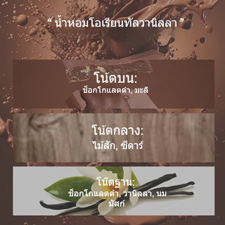 GAVARRY CHOCOLATE 50ml น้ำหอมกลิ่นช็อกโกแลต หอมหวานน่ากิน ติดทนนาน ของแท้ 100% กลิ่นหอมแพงดูพรีเมียม