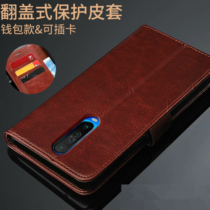 เหมาะสําหรับ Xiaomi Redmi K30i เคสโทรศัพท์ Redmi K30 เคสหนังป้องกัน K30 Clamshell Card Case ผู้ชายผู