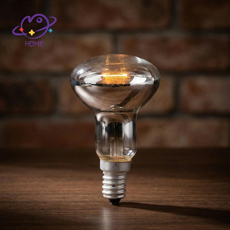 [mayhome] SES E14 40W เปลี่ยนหลอดไฟสําหรับโคมไฟลาวาแสงอ่อนสีพลังงานไฟตกแต่งที่มีประสิทธิภาพสําหรับโฮ