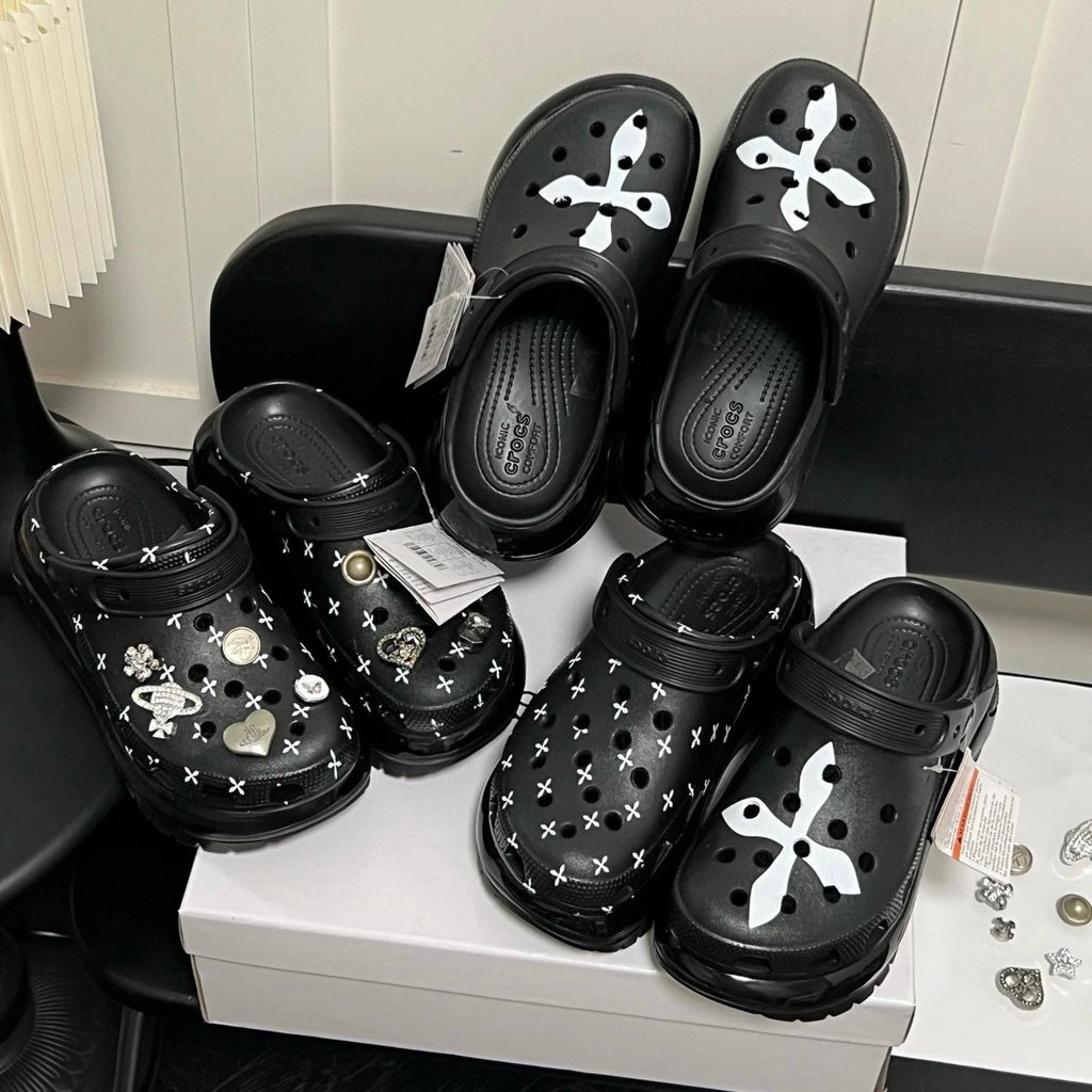 SMFK Sandals Mega Series Light Wheel Super Thick-Soled Beach Wading All-Match อินเทรนด์