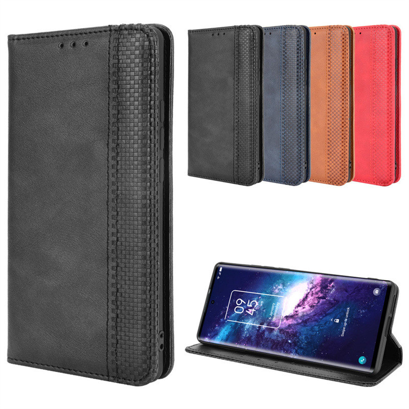 เหมาะสําหรับ TCL 20 Pro 5G เคสโทรศัพท์ TCL 20Pro โทรศัพท์ซองหนังแม่เหล็กพลิกการ์ดป้องกันกรณีฝาครอบ