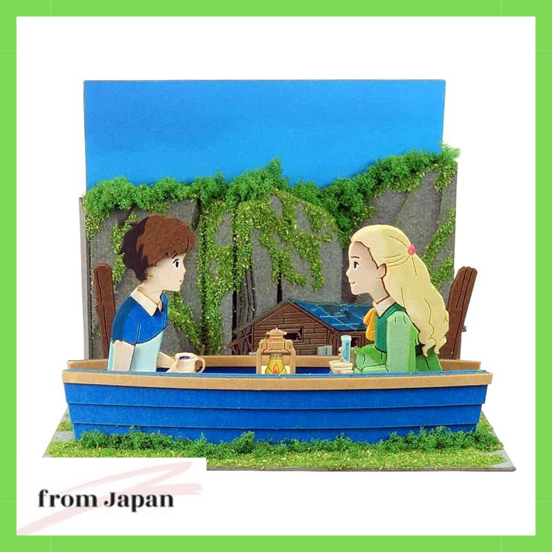Sankei Studio Ghibli mini When Marnie Was There Night Picnic Papercraft MP07-112