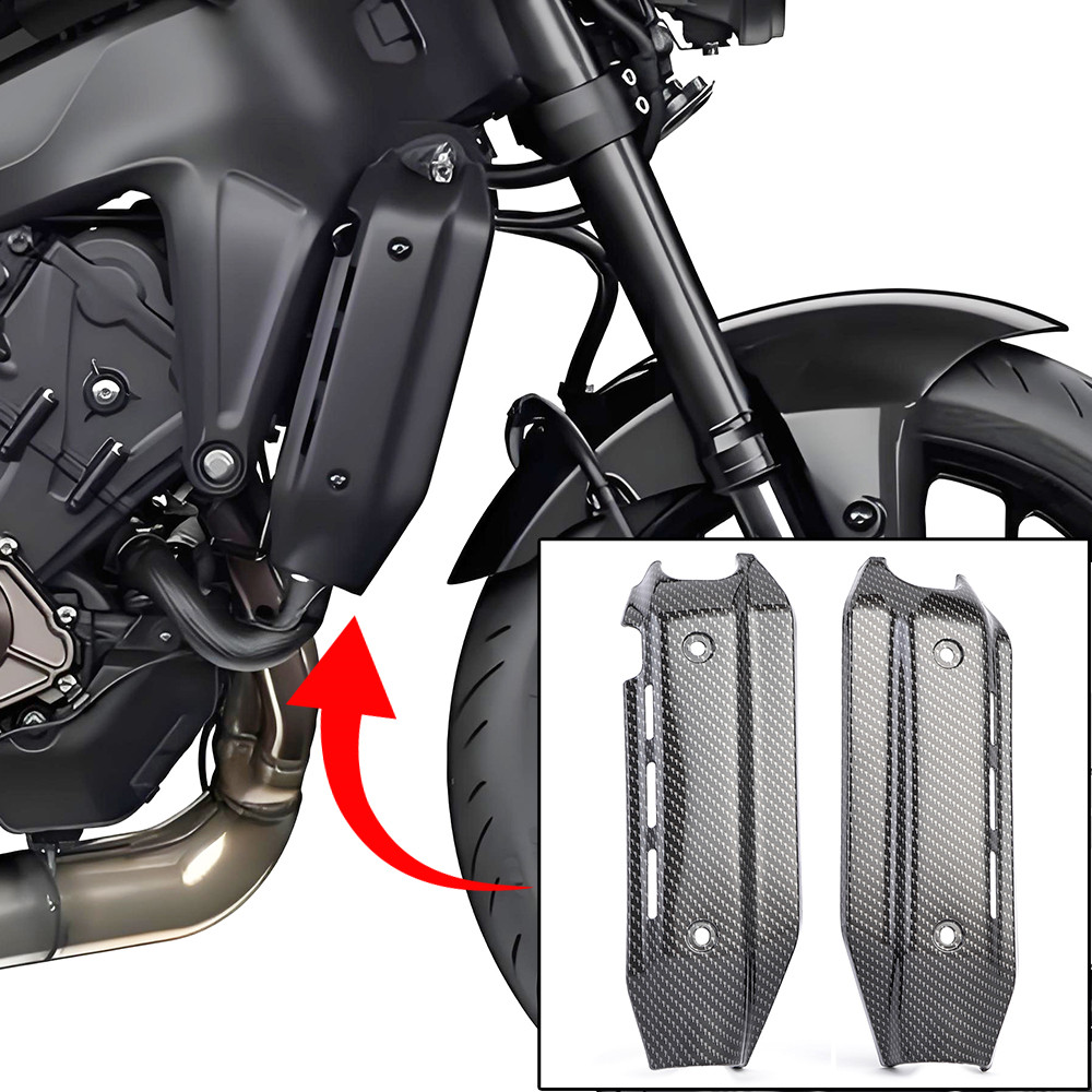 หม้อน้ํารถจักรยานยนต์ด้านข้าง Fairing Cover Protector สําหรับ Yamaha XSR900 XSR 900 2022-2025