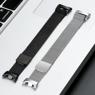 สายลูป Milanese + กรณี TPU for Xiaomi Mi Band 10 9 8 NFC ป้องกันหน้าจออ่อน สายพานสแตนเลส for Miband 10 9 8