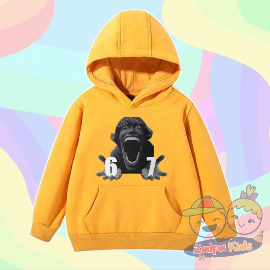 SCP 067 KID ROBLOX 67 CHILDRENS HOODIE JACKET, SOFT FLEECE MATERIAL, พิมพ์ชื่อฟรี เด็ก