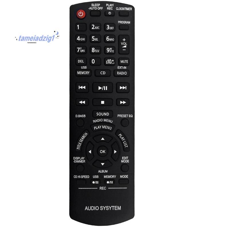 N2QAYB000637 รีโมทคอนโทรลสําหรับระบบเสียง SA-AKX32PH-K SA-AKX32PN-K SA-AKX32PR-K SA-AKX54PH-K SA-AKX