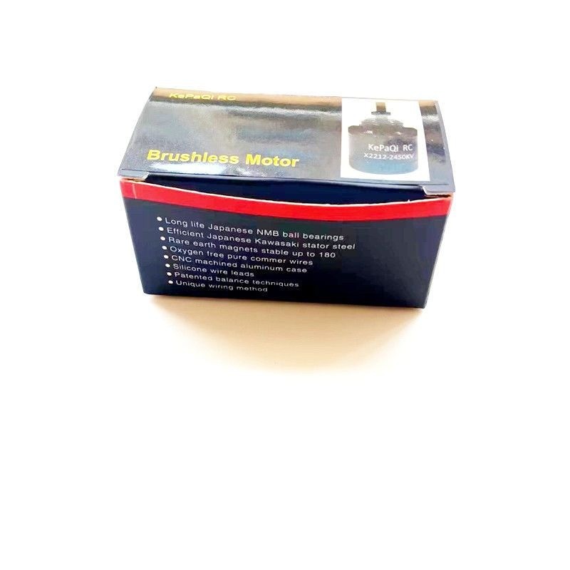 มอเตอร์ Brushless Kapachi D2212 ความเร็วรอบ 1400KV/2450KV/1000KV/1250KV/1900KV สำหรับเครื่องบินปีกตร