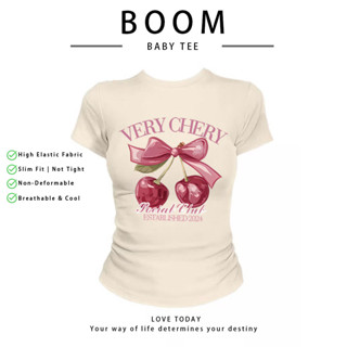 COD（จัดส่งภายใน 24 ชั่วโมง）เสื้อสาวอวบ เสื้อครอปท็อป แขนสั้น…