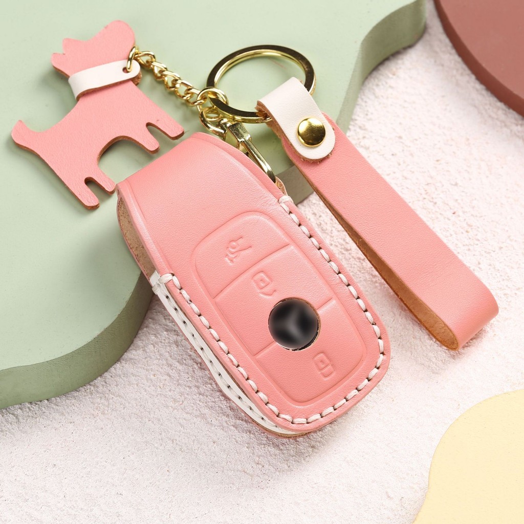 ขายร้อนกุญแจรถเหมาะสําหรับ Mercedes-Benz Benz ฝาครอบกุญแจ benz Handmade ฝาครอบกุญแจรถโรงงานพร้อมสต็อ