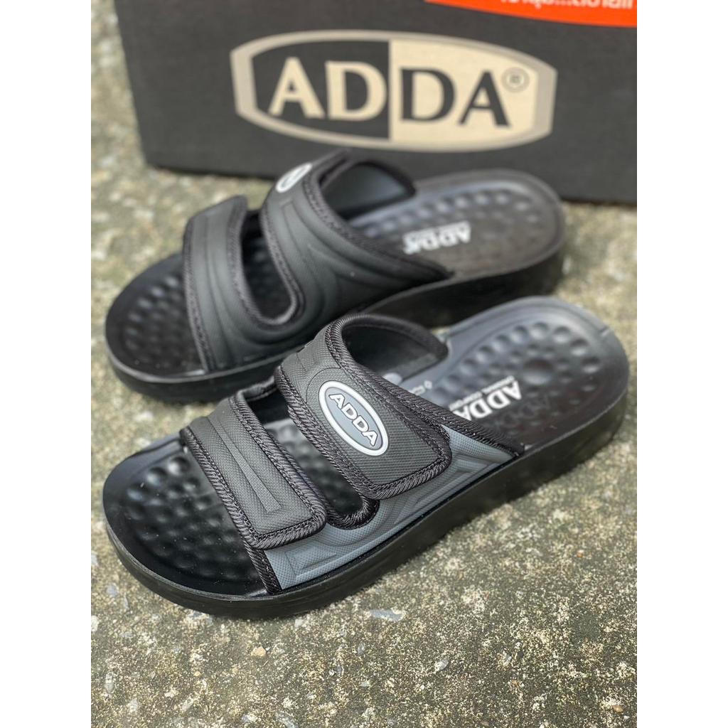 ADDA 7MA03 รองเท้าแตะแบบสวม สายคาด 2 สายแบบติดเทปกาวกำลังเป็นที่นิยม นุ่มสบาย น้ำหนักเบา Size:39-45 - รูปที่ 3