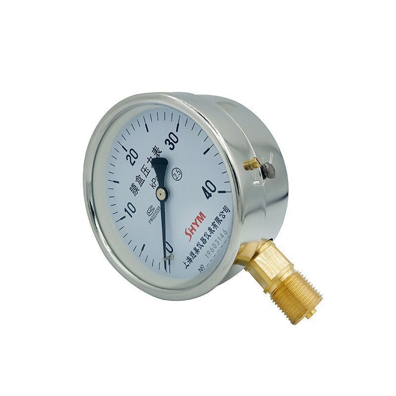 0-25KPa Qiran 16KPaM201.5 เครื่องวัดความดัน * YE Box 40KPa 60KPa100 Days Air Pressure Gauge Film E0U