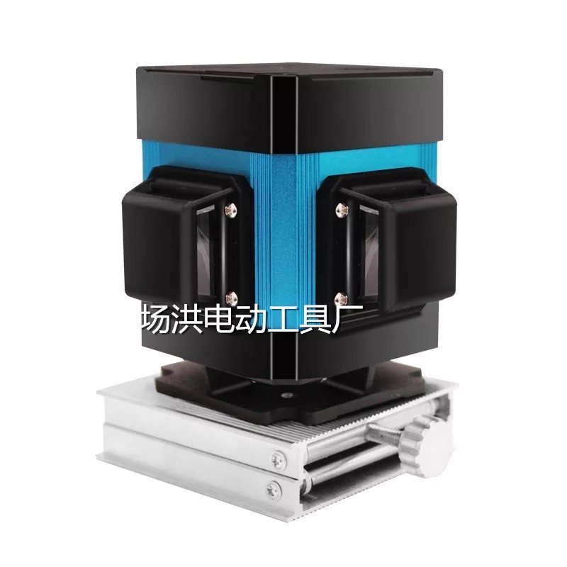 สติ๊กเกอร์ติดผนัง 3D Twelve-Line Dual-Use High-Precision Blue-Green Light Twelve-Line รีโมทคอนโทรลเม