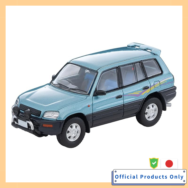 TOMYTEC Tomica Limited Vintage Neo 1/64 LV-N354b Toyota RAV4L V Light Blue Gray 1995 Complete Model 