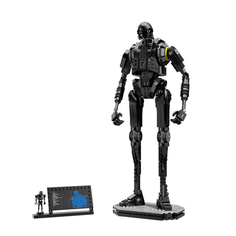 บล็อกตัวต่อที่เข้ากันได้ Star Wars K-2S0 หุ่นยนต์รักษาความปลอดภัย 75434 ประกอบของเล่น