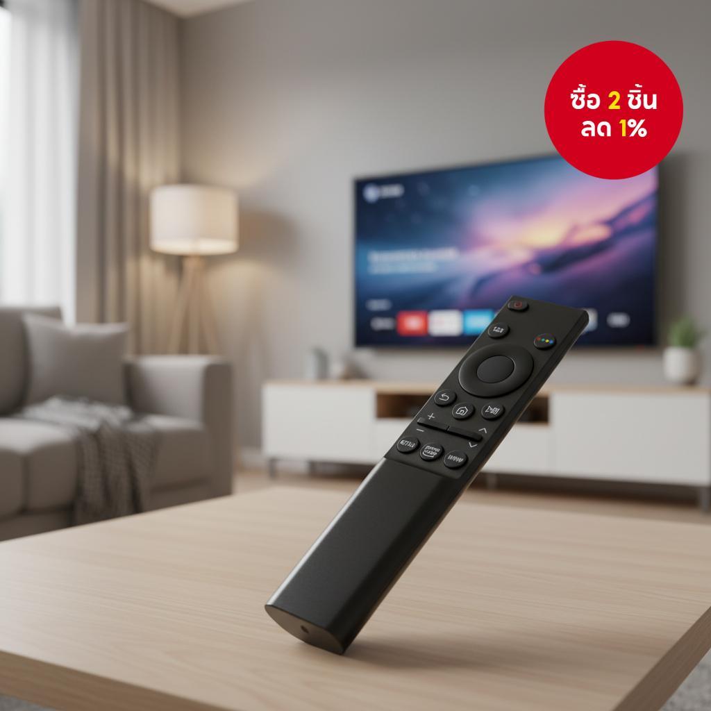 รีโมทคอนโทรลสําหรับเปลี่ยน Samsung Smart 4K TV UA75AU8000 QN43LS03AAFXZA รุ่น BN59-01358D ดีไซน์ผิวส