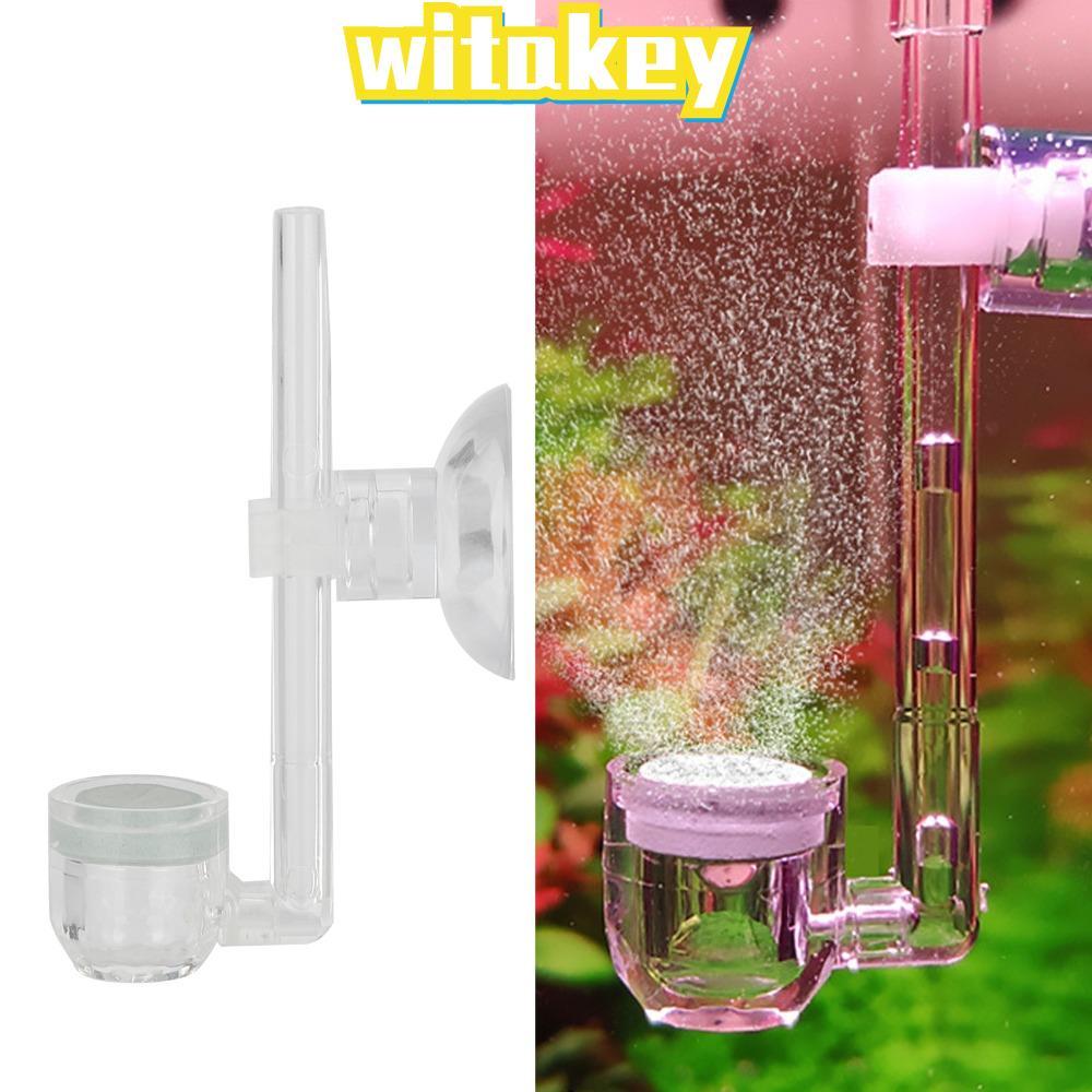 WITAKEY CO2 เครื่องฉีดน้ํา, Mini Size Silent Operation เครื่องฉีดน้ําคาร์บอนไดออกไซด์, อุปกรณ์เสริมถ