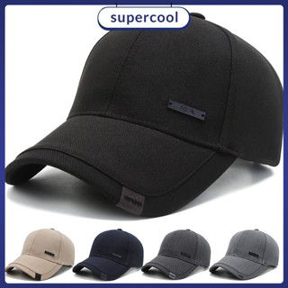 หมวกเบสบอลลำลองเรียบง่ายสำหรับผู้ชาย เหมาะสำหรับกิจกรรมกลางแ…