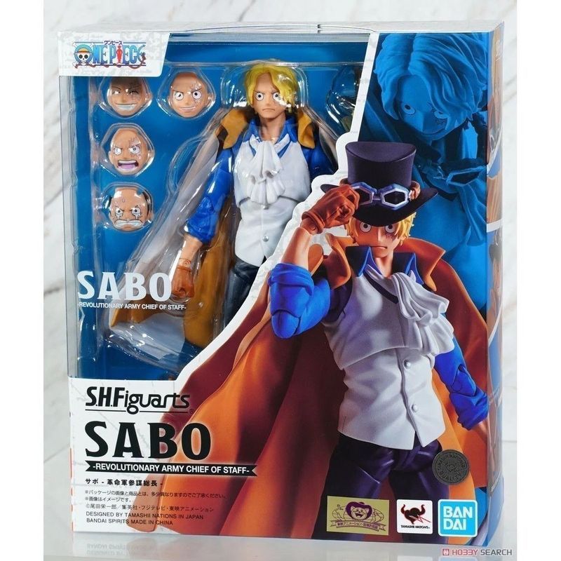 Bandai SHF One Piece One Piece Sabo นักผู้กํากับพนักงานกองทัพปฏิวัติ ทําได้
