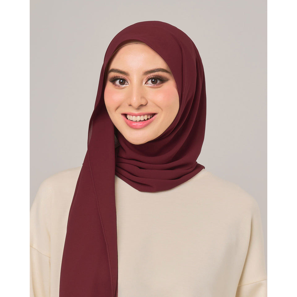 AYRA HOODIE CREPE CHIFON SHAWL COLLECTION โดย TUDUNGRUFFLE