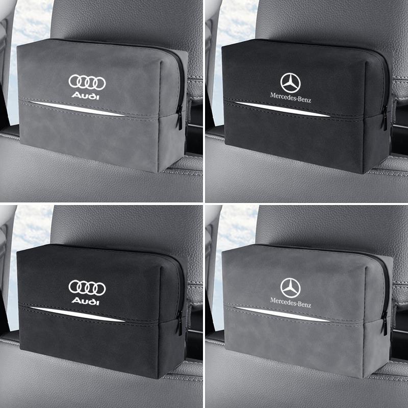 เหมาะสําหรับกล่องทิชชู่ในรถยนต์แบบแขวนถุงกระดาษทิชชู่ในรถยนต์ในรถยนต์ถุงกระดาษที่นั่งที่เท้าแขนด้านห