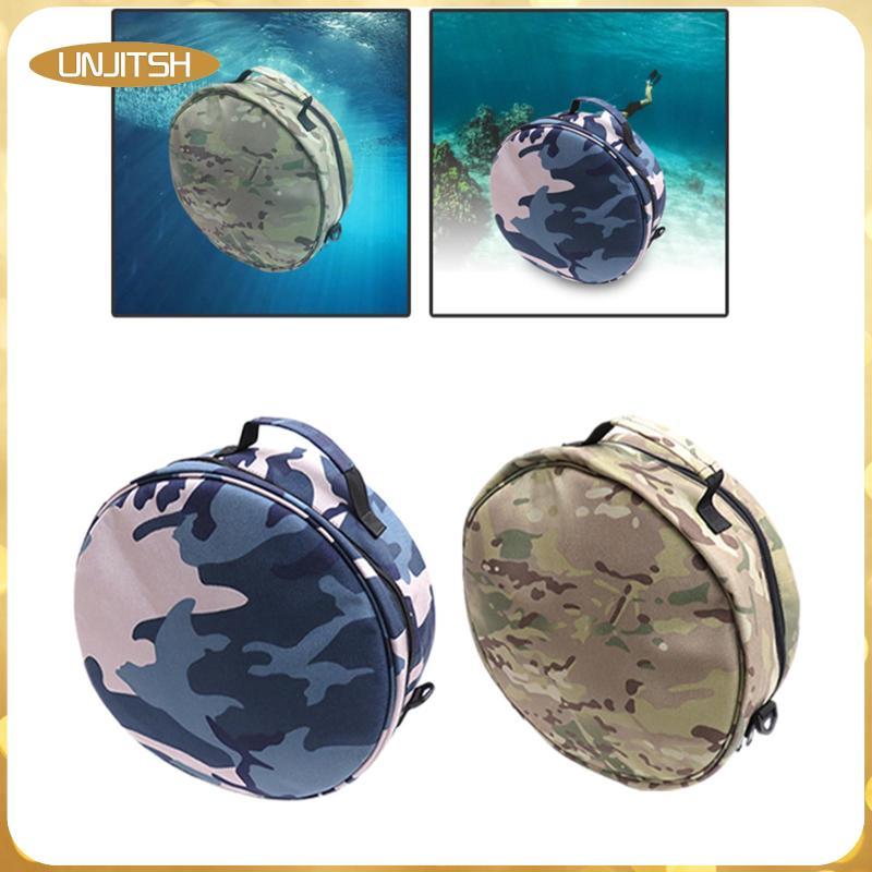 [unjitsh] Scuba Diving Regulator Bag Organizer Regulator Gear Round Storage Bag Handy