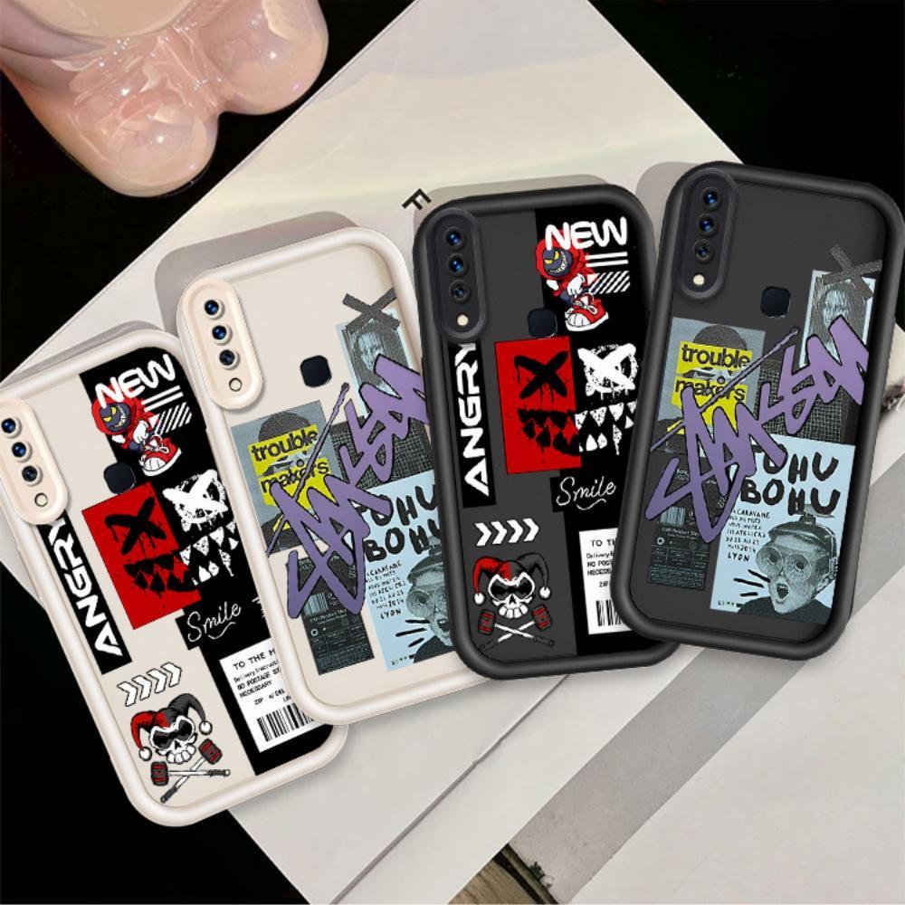 ปลอกคู่โทรศัพท์สําหรับ VIIVO Y17 Y15 Y12 Y12i Y11 2019 น่ารักการ์ตูนซิลิโคน Mickey กันกระแทกฝาครอบ T