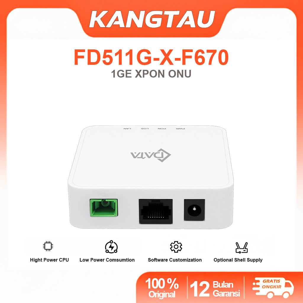 C-DATA FD511G-X-F670 XPON ONU 1GE GPON EPON ONT