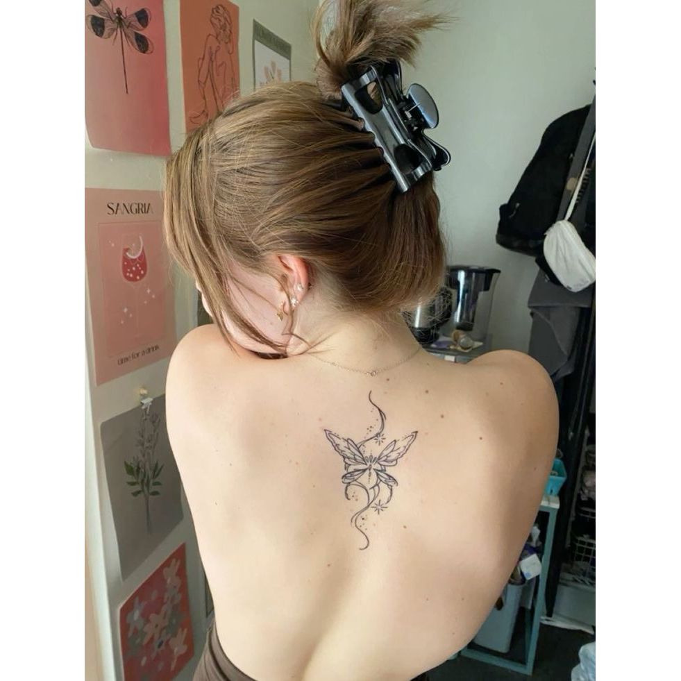 COD🔥 ⚡ส่งจากไทย⚡ แทททู ZOAR🚛L02Magic tattoo ผีเสื้อ สติ๊กเกอร์รอยสัก กันน้ำ รอยสัก ลายสัก 15 วัน สีด