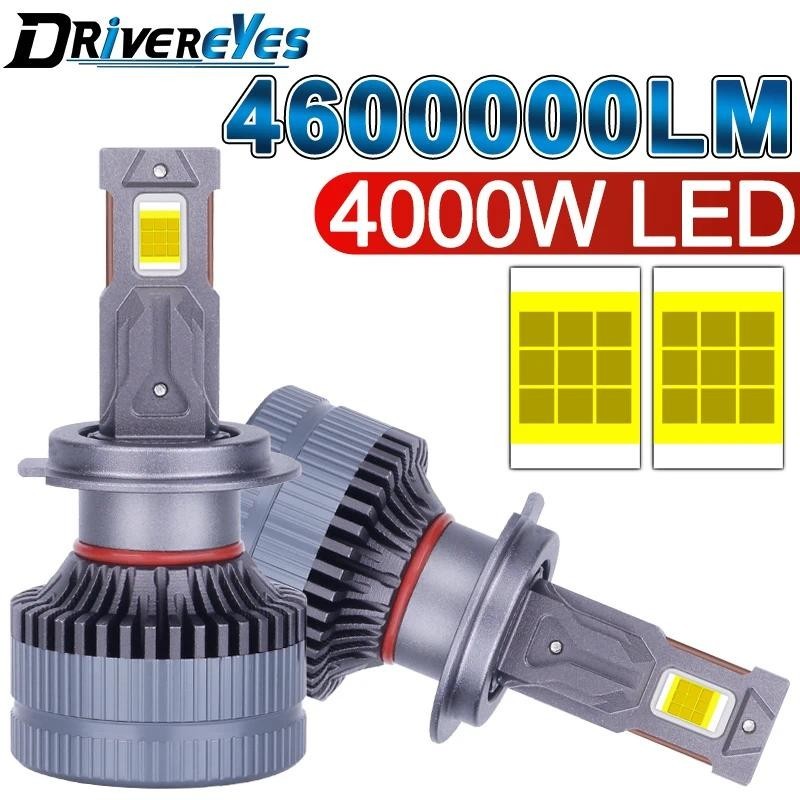 Drivereyes K5C 6000K H7 H4 H11 โคมไฟ LED 2 หลอดทองแดง K6C ไฟ LED สําหรับรถยนต์ H1 H8 HB3 9005 HB4 90
