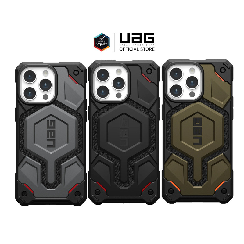 สําหรับ iPhone 17 16 15 14 13 pro max 17air Plus กรณี UAG Monarch Kevlar เคสโทรศัพท์แม่เหล็กฝาครอบพรีเมี่ยมป้องกันปลอก