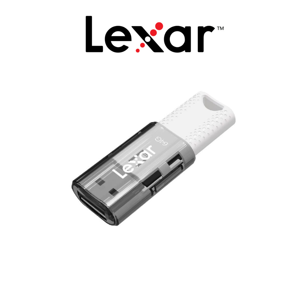LEXAR S60 USB 2.0 Flash Drive (แฟลชไดรฟ์) Plug and Play รับประกัน 2 ปี