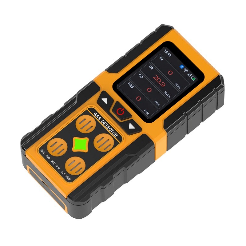 เครื่องตรวจจับความปลอดภัยของแก๊ส 4-in-1 ตรวจจับ Harmful Gas ทันที