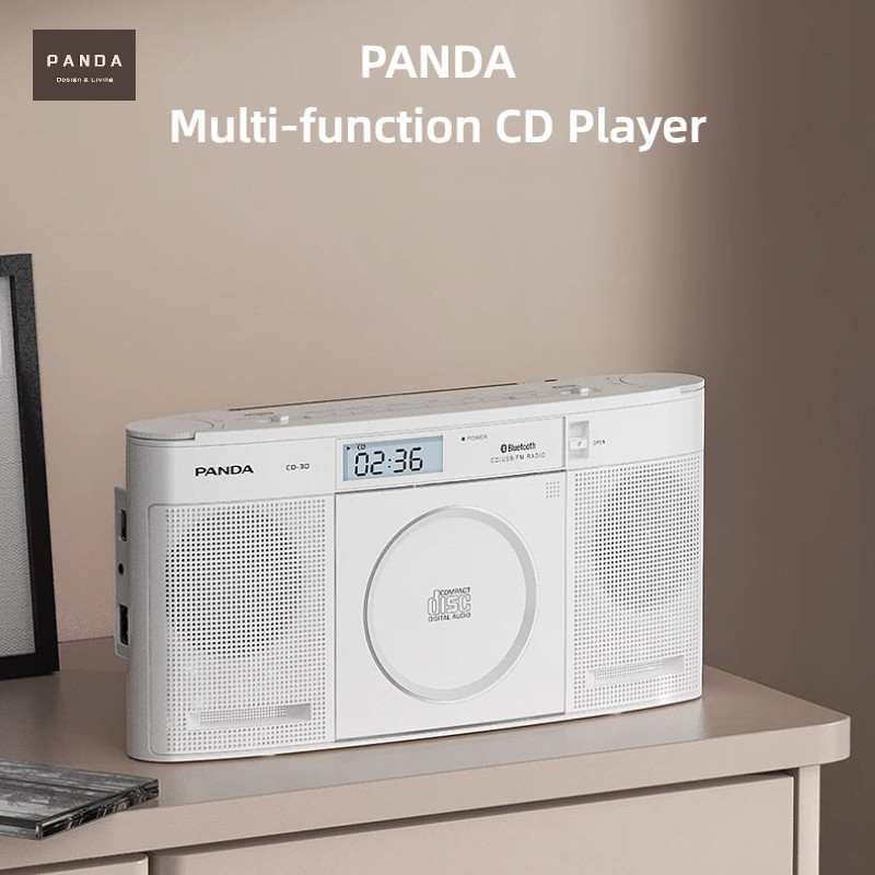 PANDA CD-30 เครื่องเล่น CD Player เครื่องเล่นบันทึกเครื่องเล่นอัลบั้ม CD Disc CD Bluetooth Audio