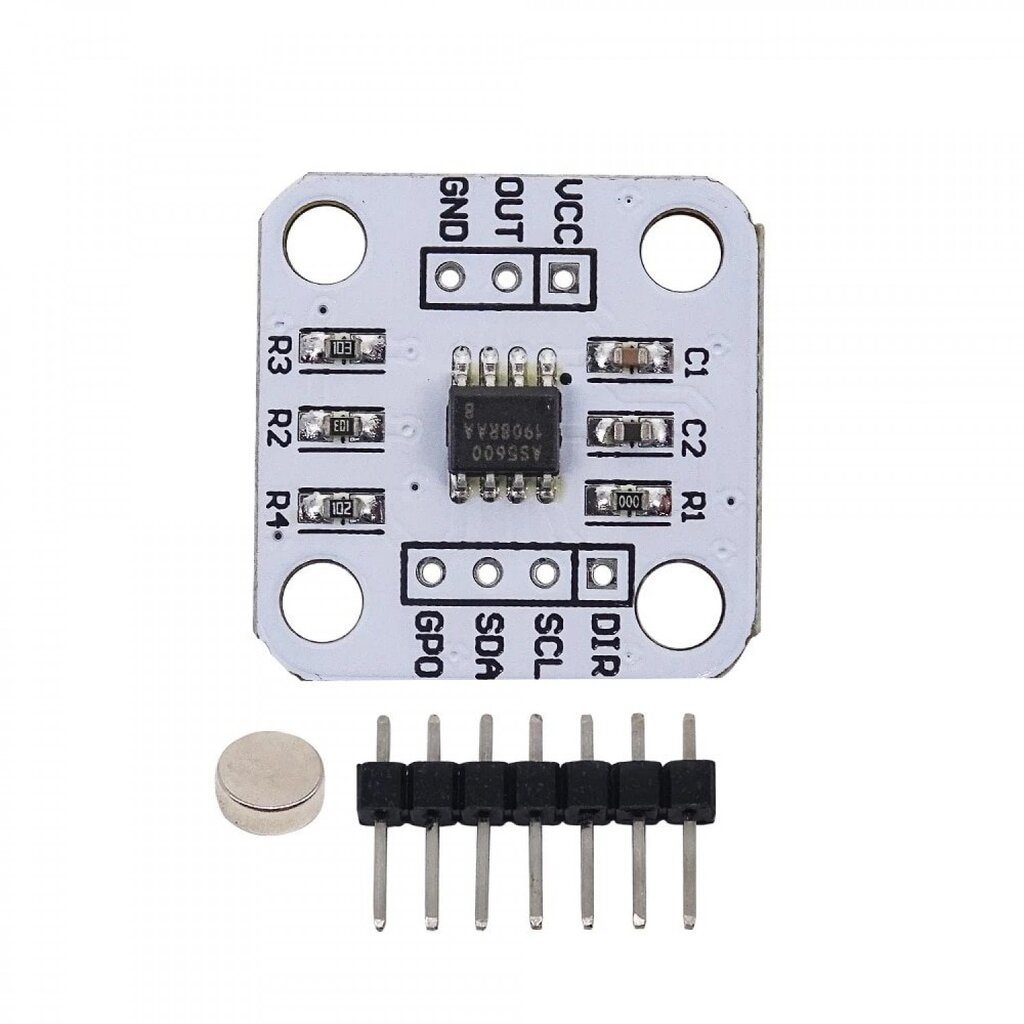 AS5600 Magnetic Angle Sensor Encoder Module เซ็นเซอร์ตรวจวัดมุมตำแหน่งของแม่เหล็ก